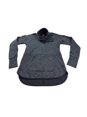 Champion S Heathered Gray Pullover Hoodie With Kangaroo Pocket (F434)